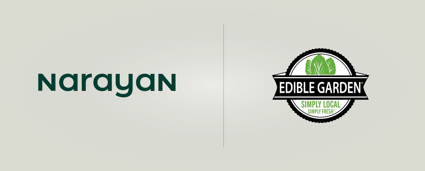 Narayan and edible garden